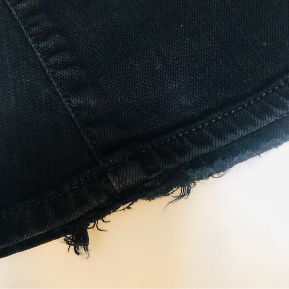 Citizens of Humanity Flare Wide Leg Jeans Black Slight Stretch Sz.26 31” Inseam - Picture 8 of 8